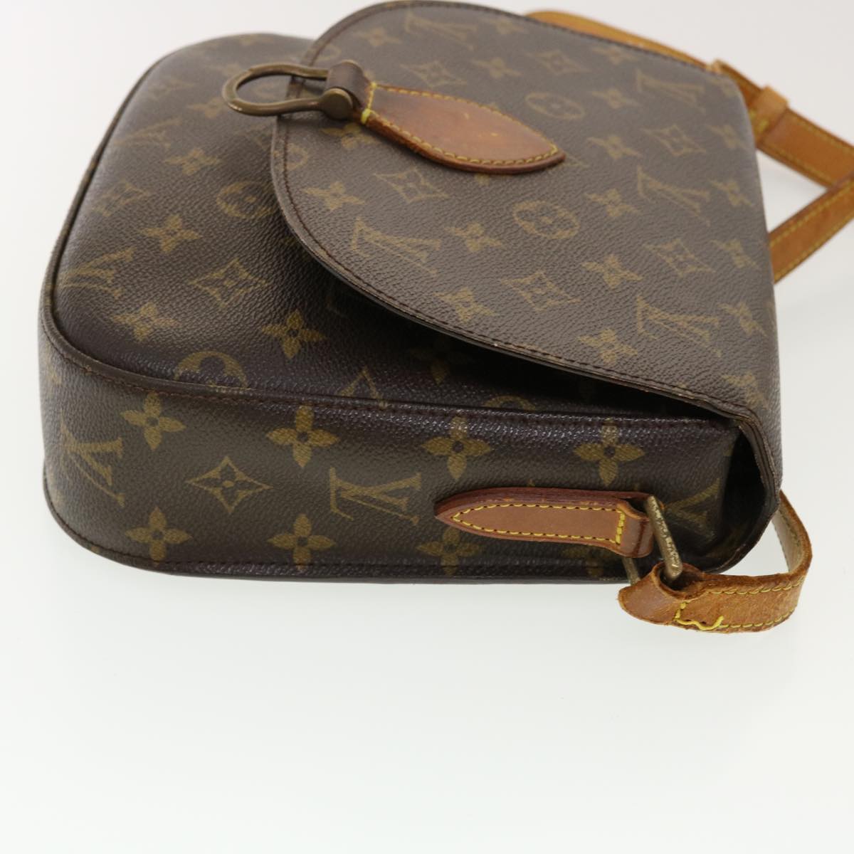 LOUIS VUITTON Monogram Saint Cloud GM Shoulder Bag M51242 LV Auth 41025