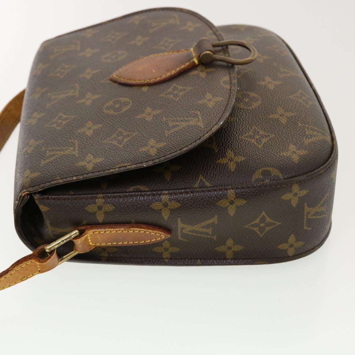 LOUIS VUITTON Monogram Saint Cloud GM Shoulder Bag M51242 LV Auth 41025