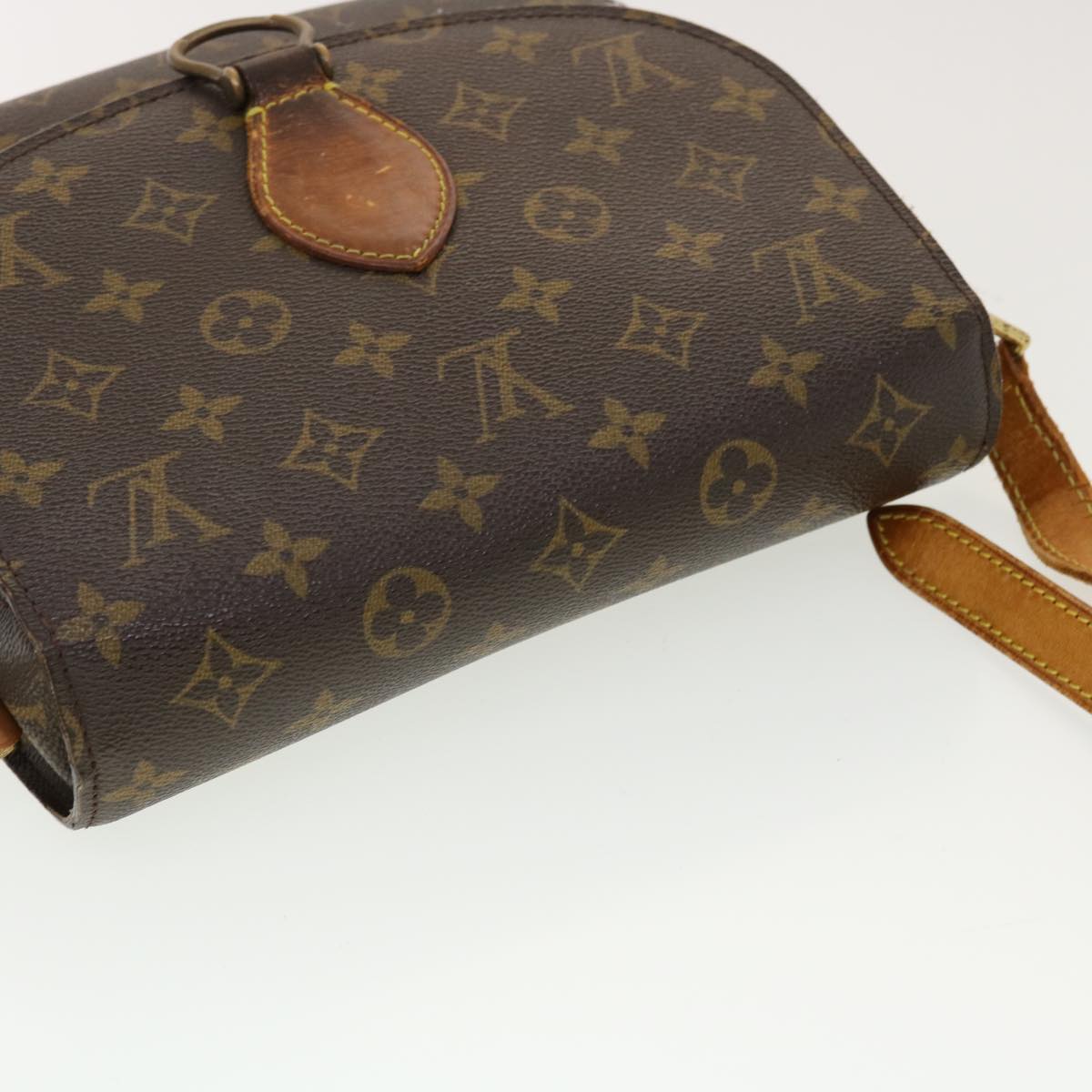 LOUIS VUITTON Monogram Saint Cloud GM Shoulder Bag M51242 LV Auth 41025