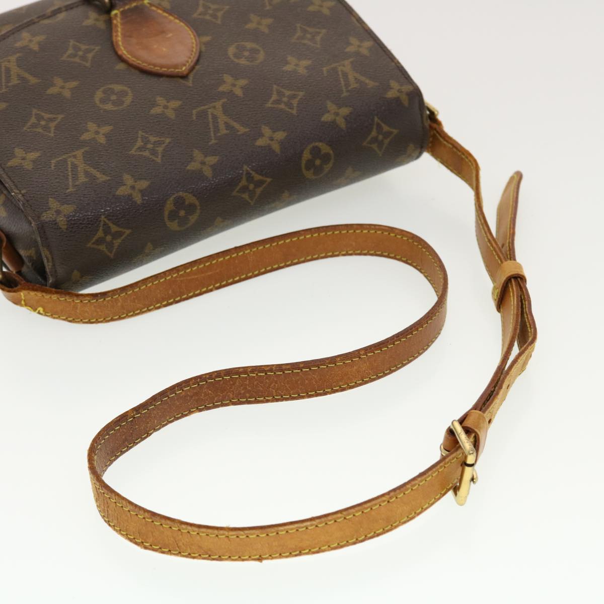 LOUIS VUITTON Monogram Saint Cloud GM Shoulder Bag M51242 LV Auth 41025