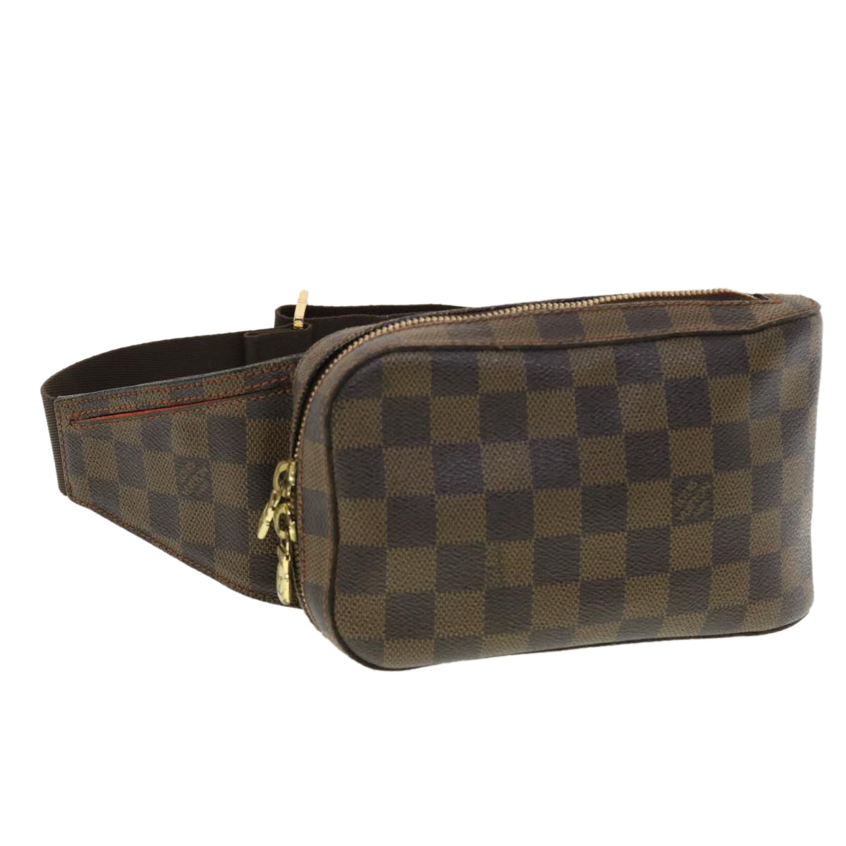 LOUIS VUITTON Damier Ebene Geronimos Shoulder Bag N51994 LV Auth 41027