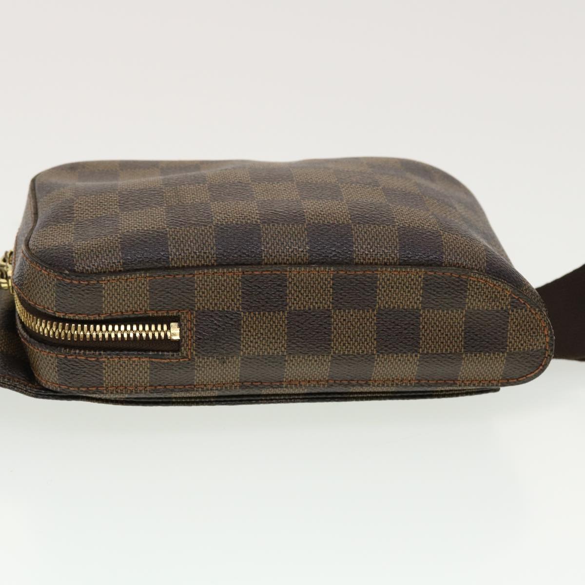 LOUIS VUITTON Damier Ebene Geronimos Shoulder Bag N51994 LV Auth 41027