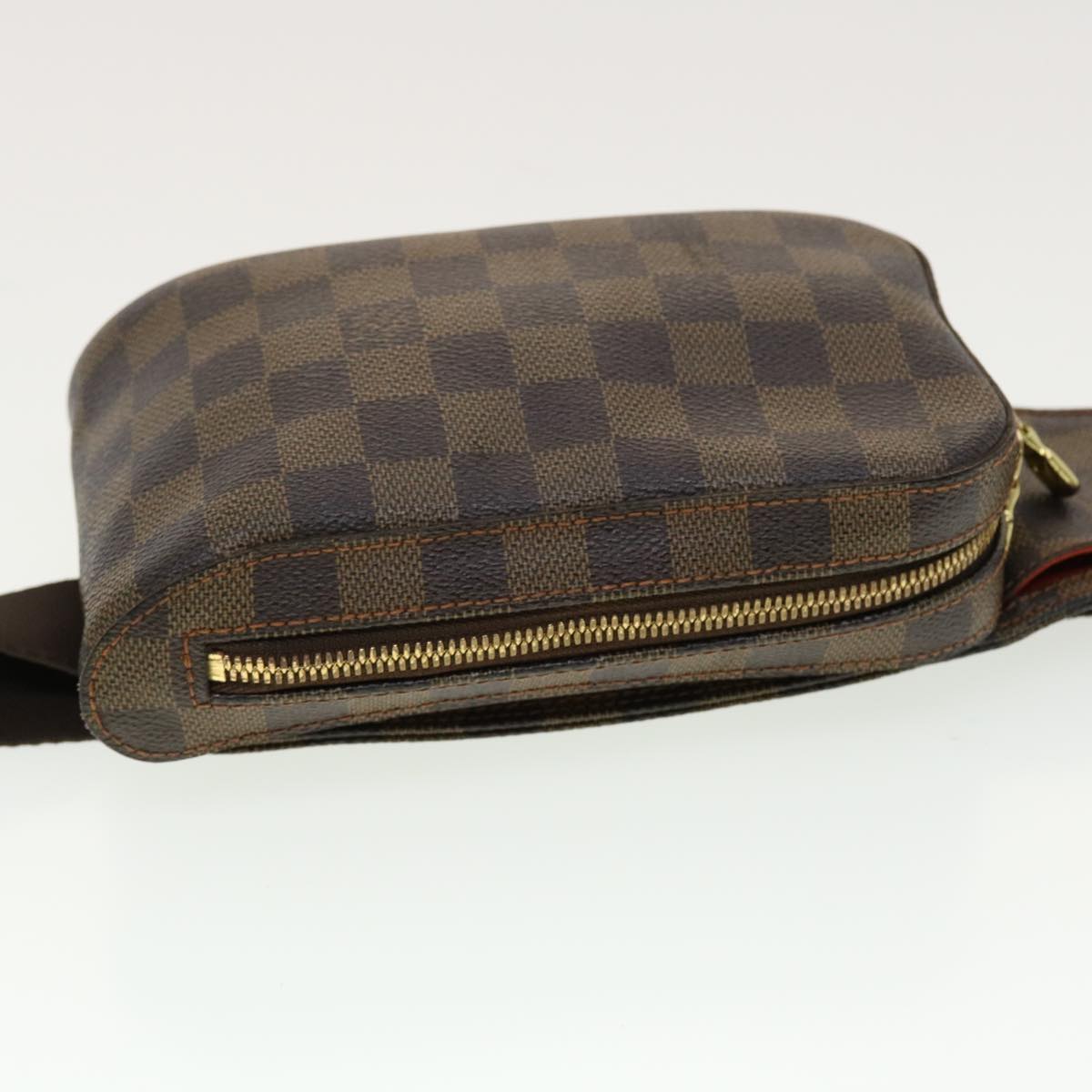 LOUIS VUITTON Damier Ebene Geronimos Shoulder Bag N51994 LV Auth 41027