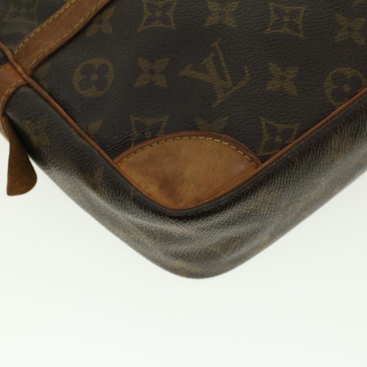 LOUIS VUITTON Monogram Compiegne 28 Clutch Bag M51845 LV Auth 41035