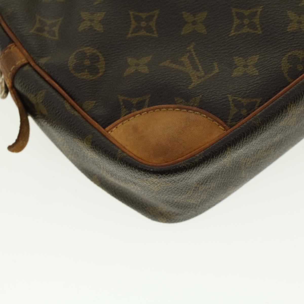 LOUIS VUITTON Monogram Compiegne 28 Clutch Bag M51845 LV Auth 41035