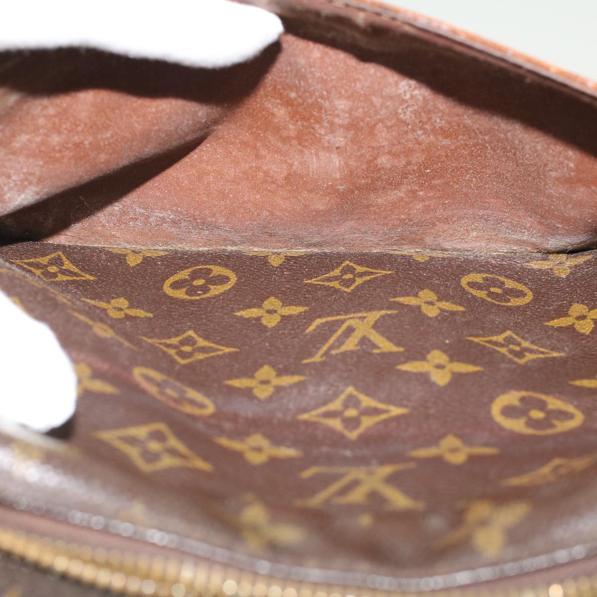 LOUIS VUITTON Monogram Compiegne 28 Clutch Bag M51845 LV Auth 41035