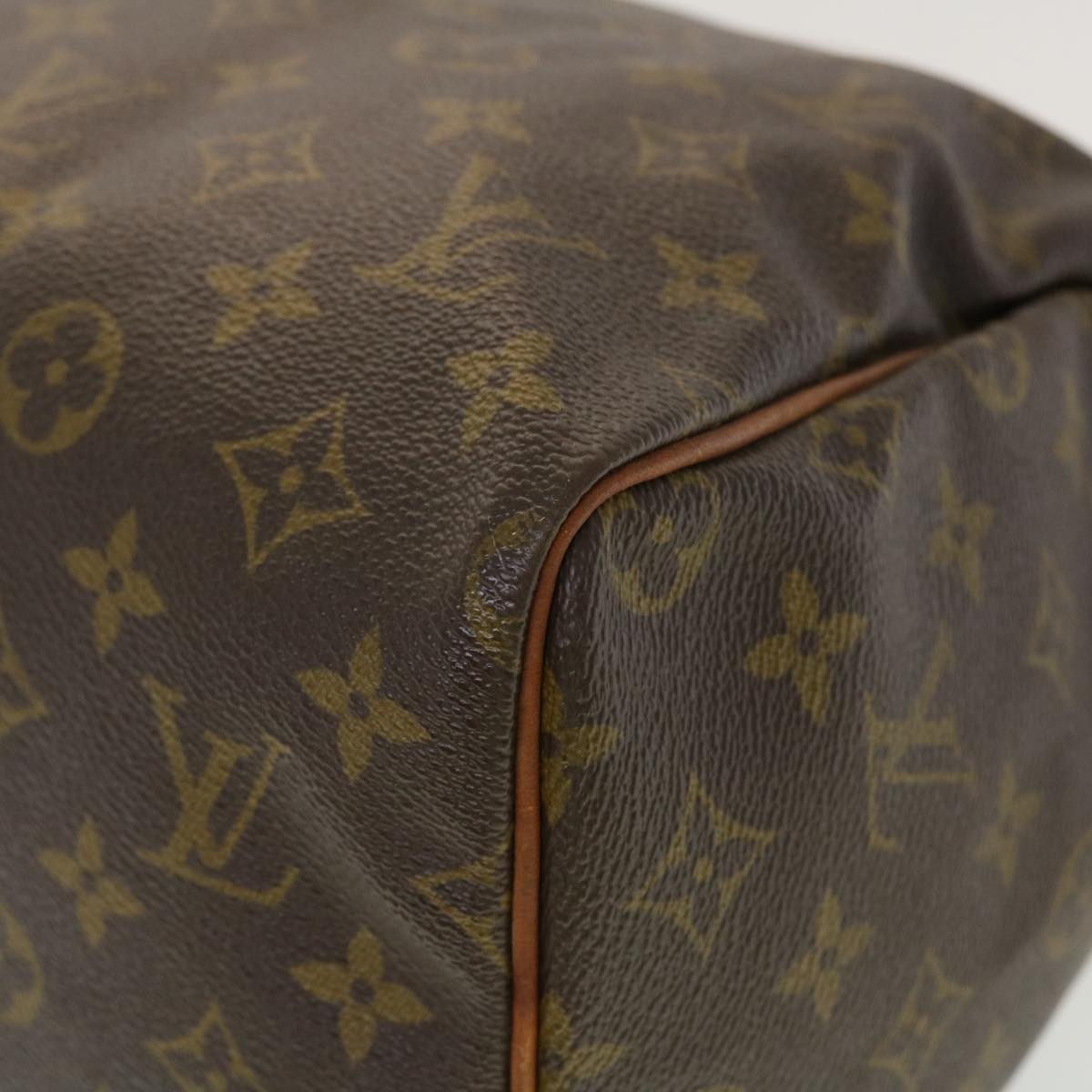 LOUIS VUITTON Monogram Speedy 30 Hand Bag M41526 LV Auth 41041