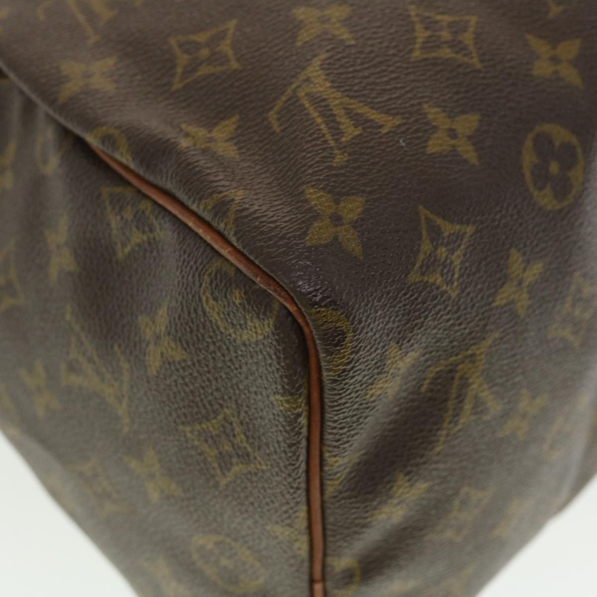 LOUIS VUITTON Monogram Speedy 30 Hand Bag M41526 LV Auth 41041