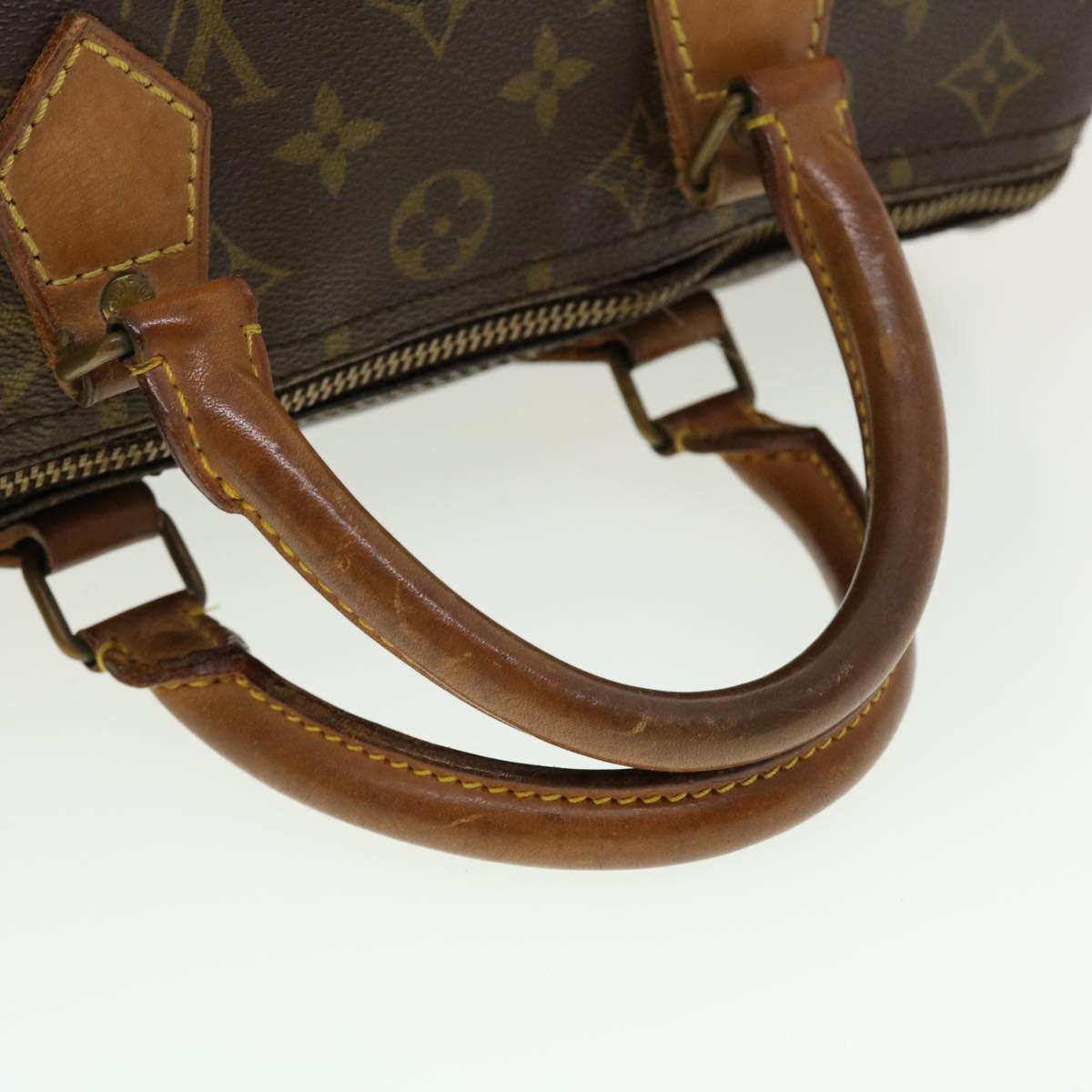 LOUIS VUITTON Monogram Speedy 30 Hand Bag M41526 LV Auth 41041