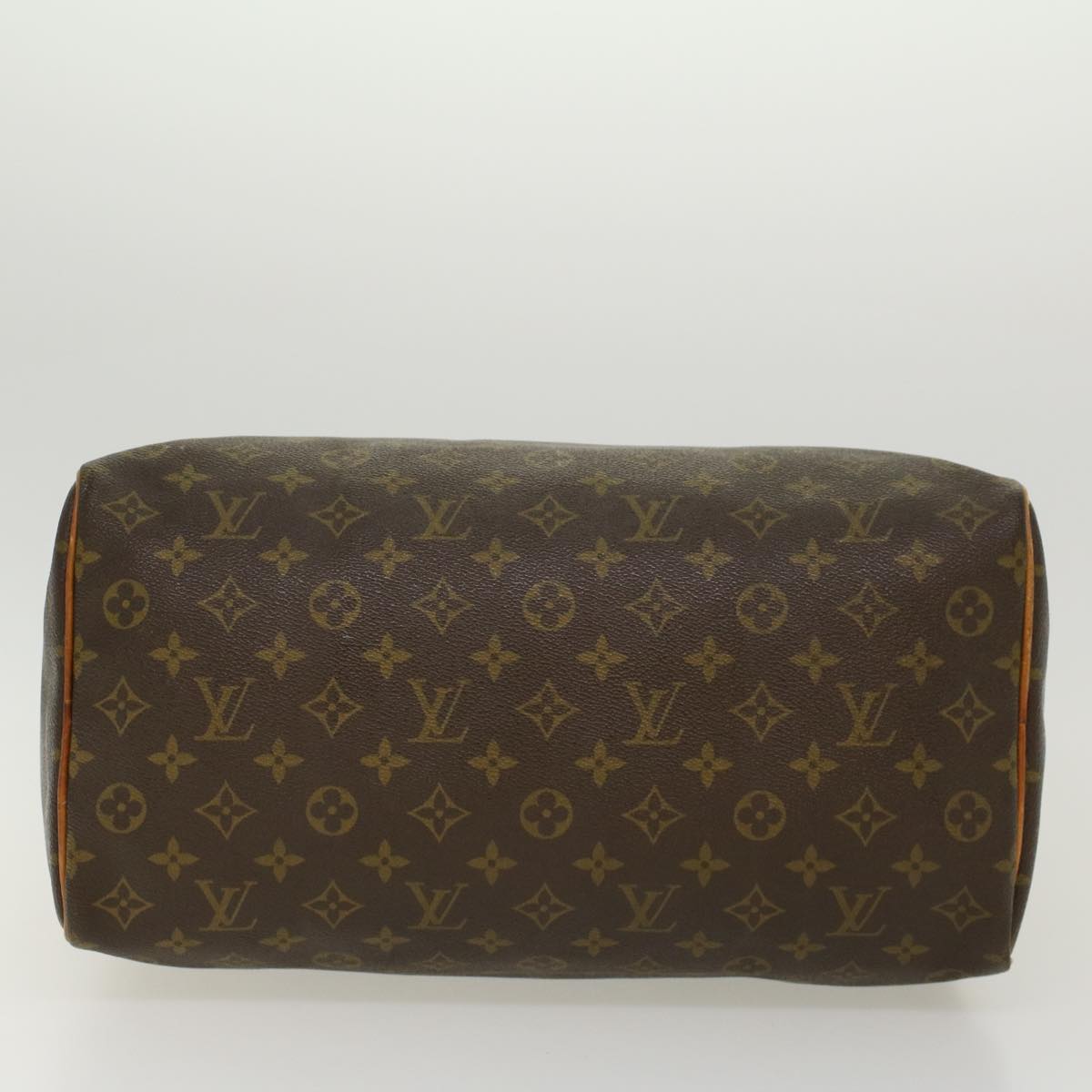 LOUIS VUITTON Monogram Speedy 35 Hand Bag M41524 LV Auth 41042