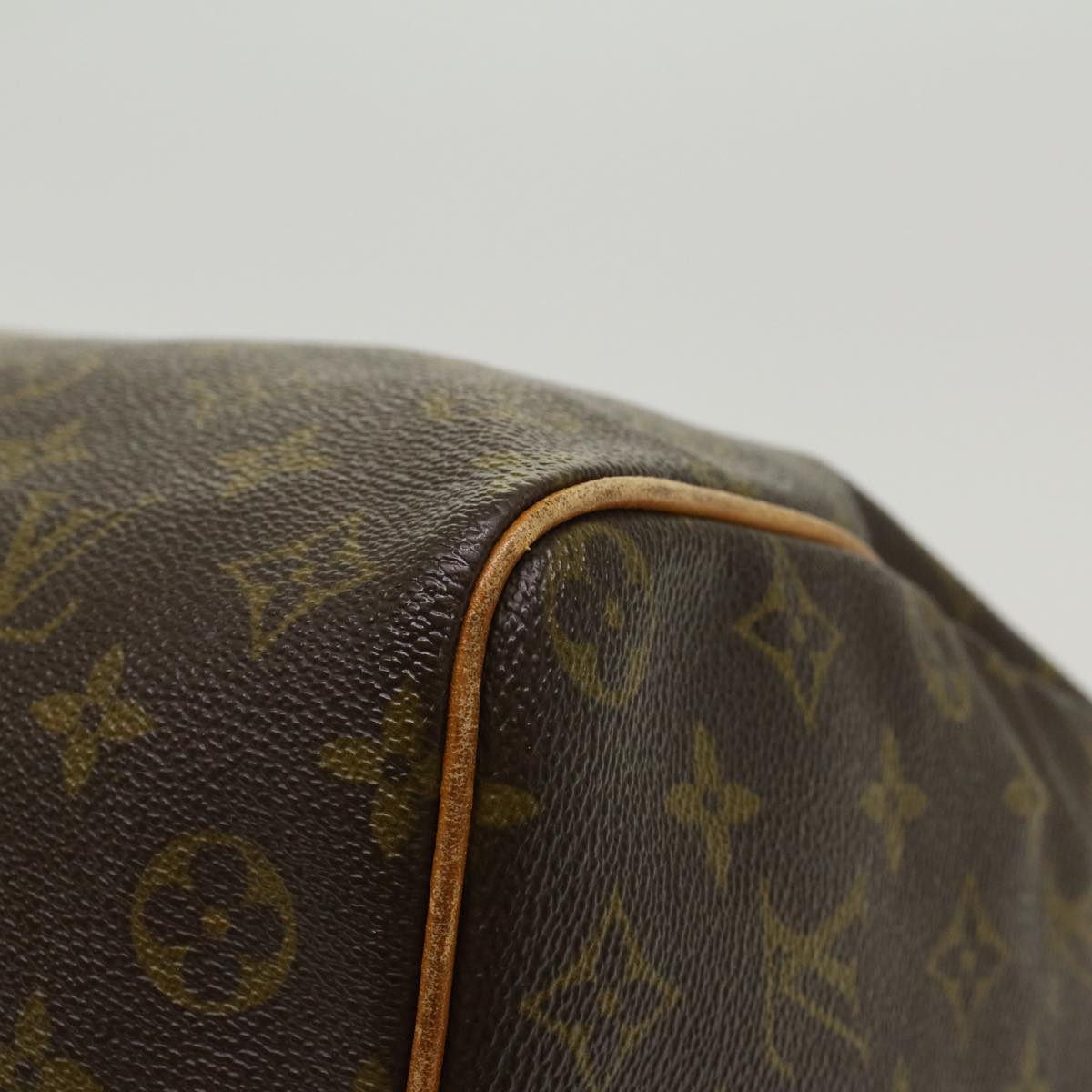 LOUIS VUITTON Monogram Speedy 35 Hand Bag M41524 LV Auth 41042