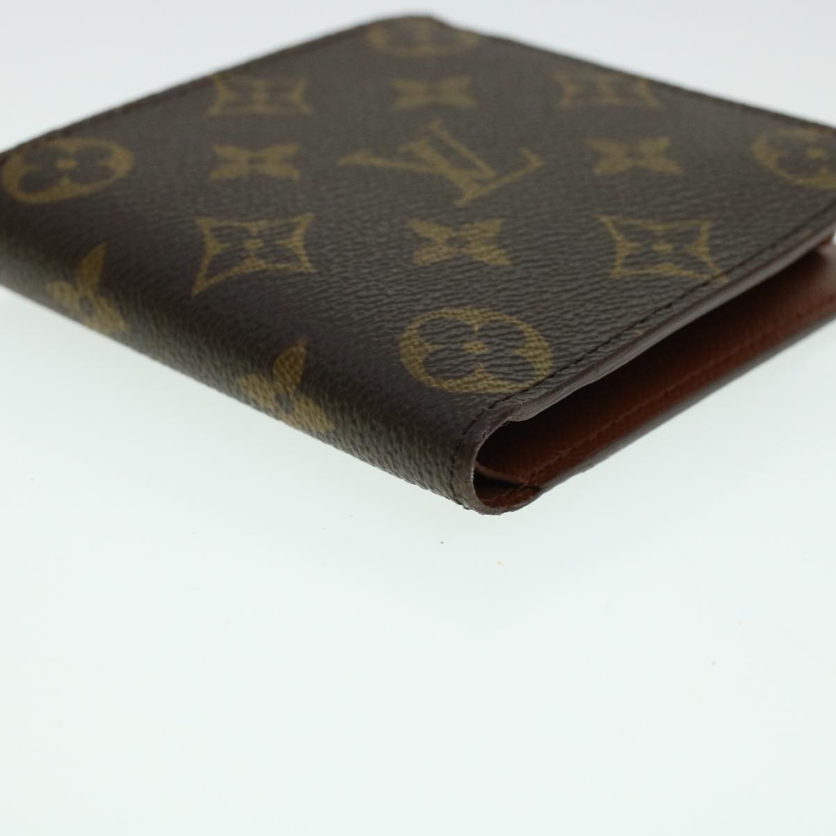 LOUIS VUITTON Monogram Portefeuille Marco Bifold Wallet M61675 LV Auth 41048