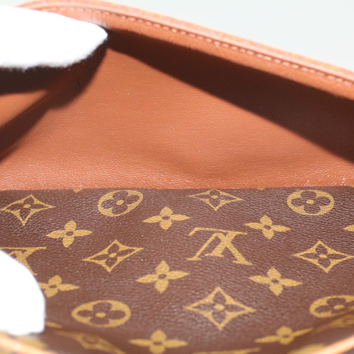 LOUIS VUITTON Monogram Compiegne 28 Clutch Bag M51845 LV Auth 41052