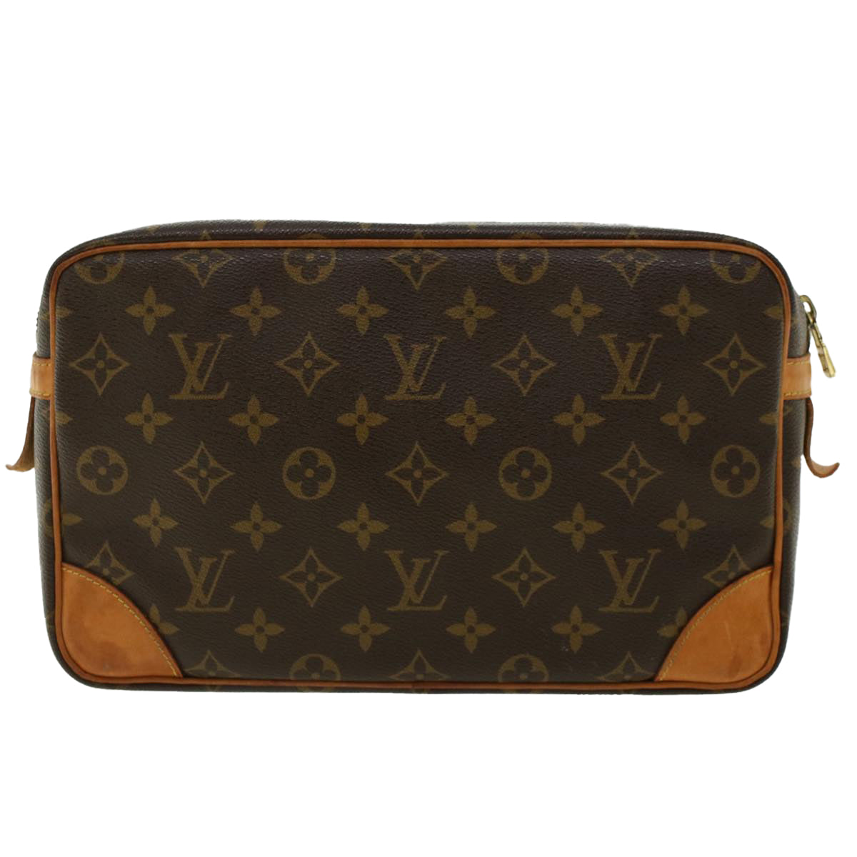 LOUIS VUITTON Monogram Compiegne 28 Clutch Bag M51845 LV Auth 41052 - 0