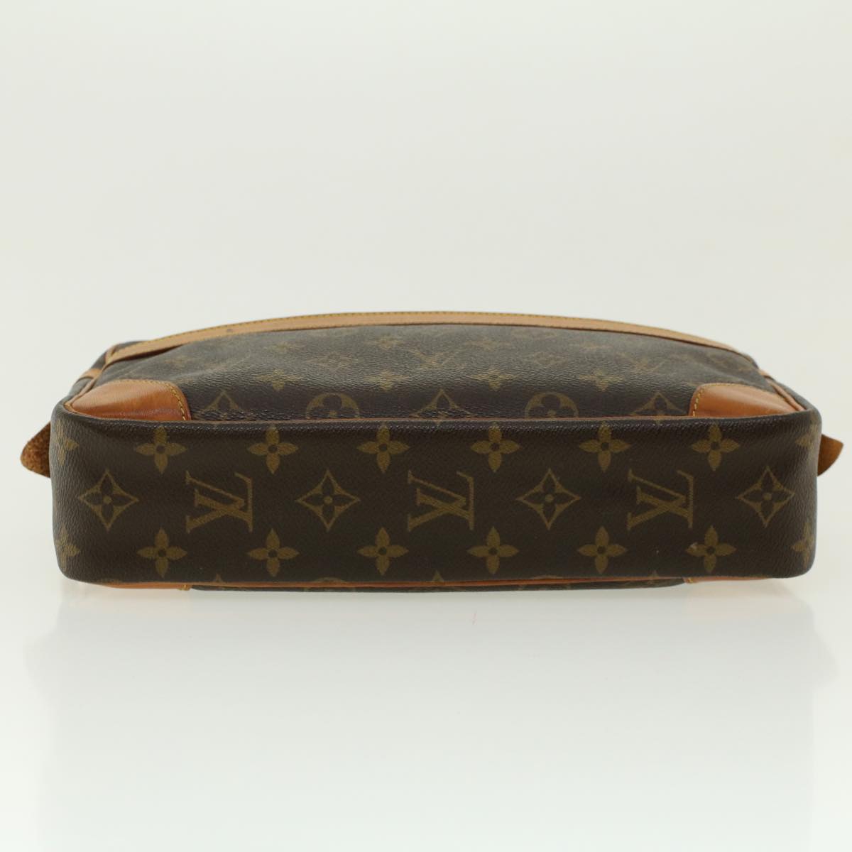 LOUIS VUITTON Monogram Compiegne 28 Clutch Bag M51845 LV Auth 41052