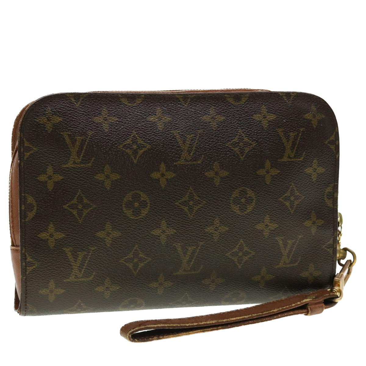 LOUIS VUITTON Monogram Orsay Clutch Bag M51790 LV Auth 41068