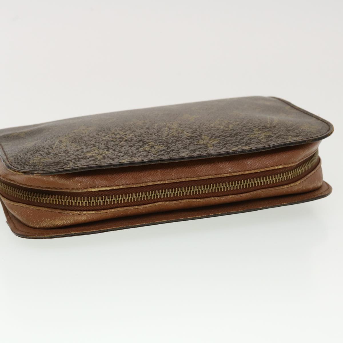 LOUIS VUITTON Monogram Orsay Clutch Bag M51790 LV Auth 41068