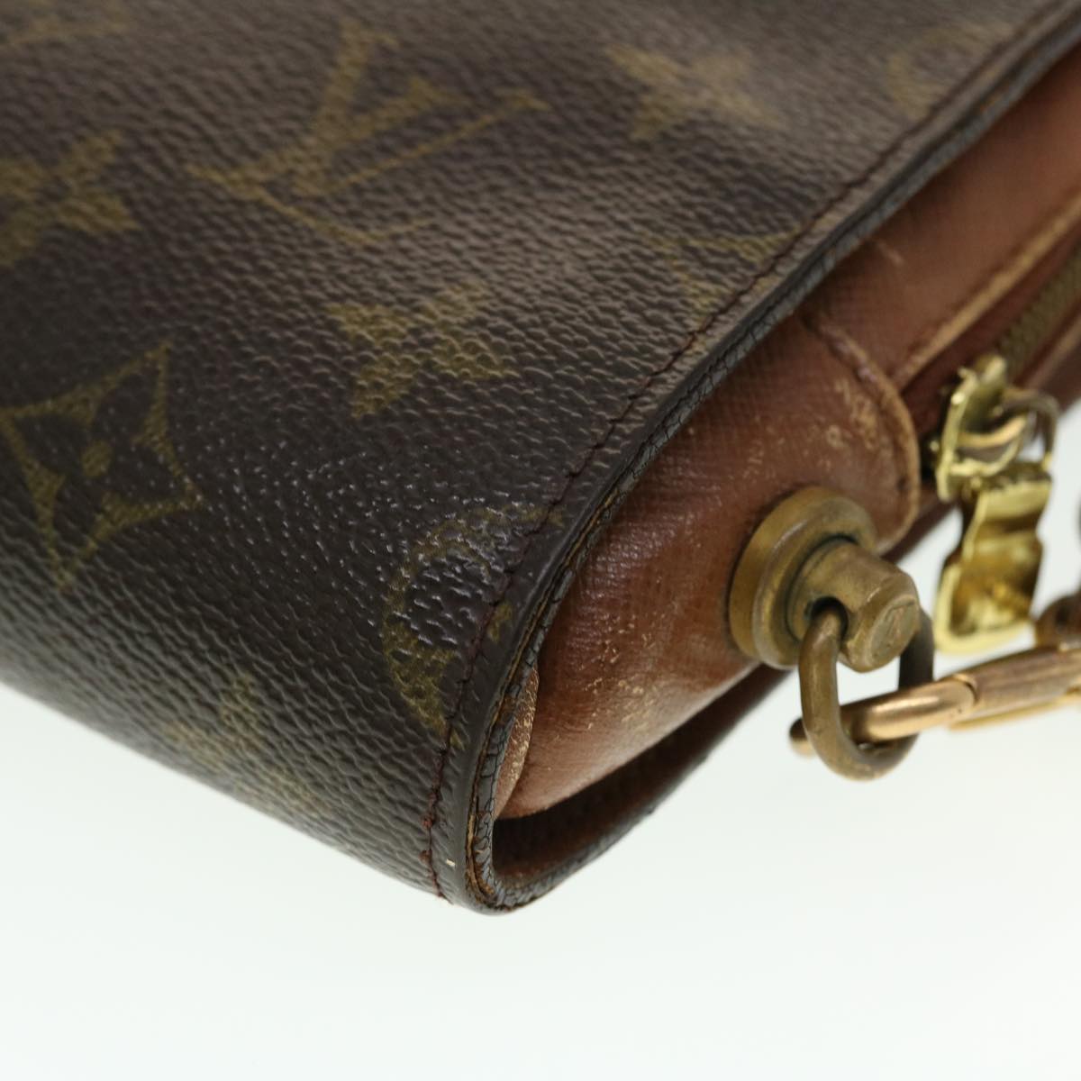 LOUIS VUITTON Monogram Orsay Clutch Bag M51790 LV Auth 41068