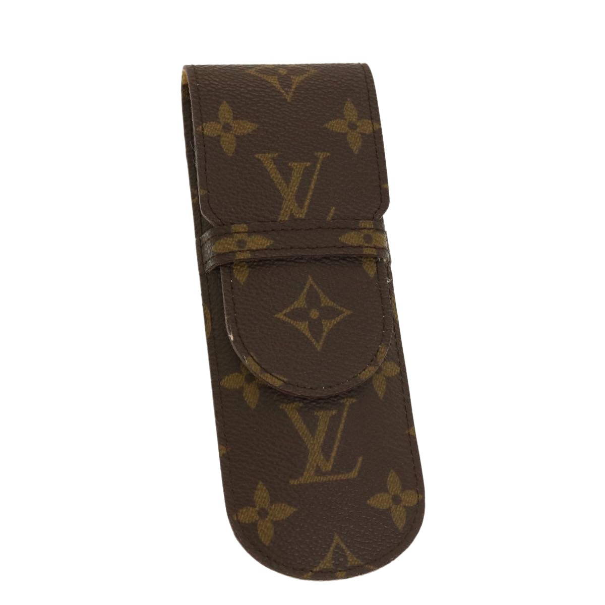 LOUIS VUITTON Monogram Etui Stilo Pen Case M62990 LV Auth 41070