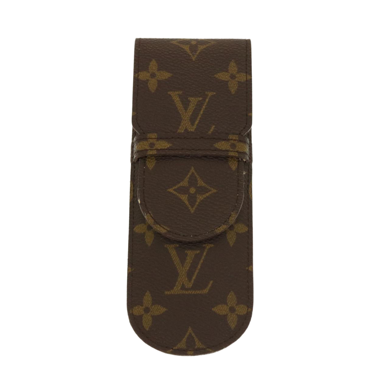 LOUIS VUITTON Monogram Etui Stilo Pen Case M62990 LV Auth 41070