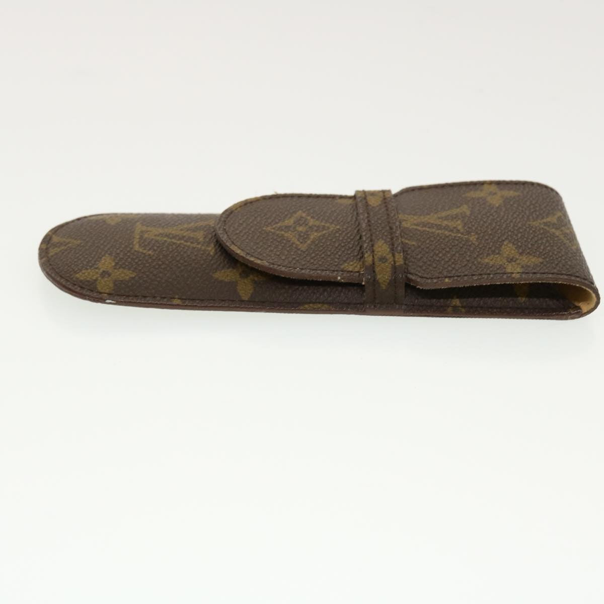 LOUIS VUITTON Monogram Etui Stilo Pen Case M62990 LV Auth 41070