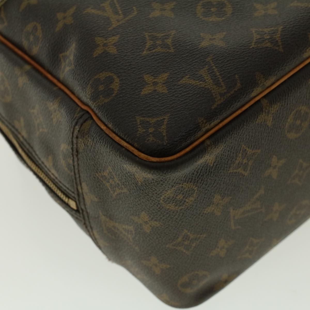 LOUIS VUITTON Monogram Deauville Hand Bag M47270 LV Auth 41073