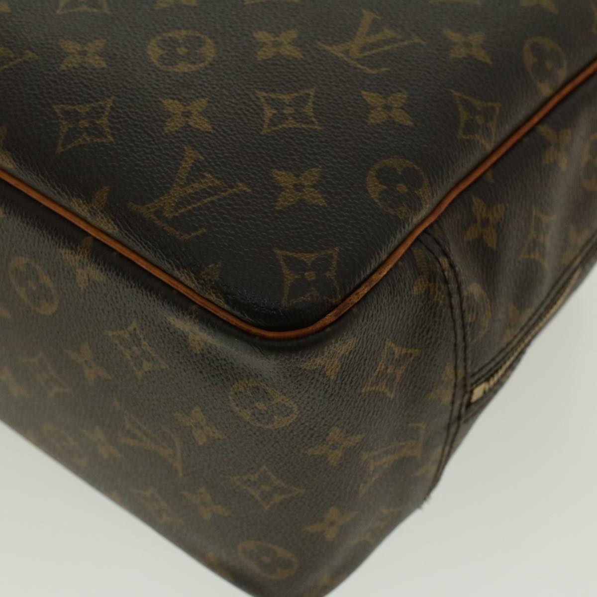 LOUIS VUITTON Monogram Deauville Hand Bag M47270 LV Auth 41073