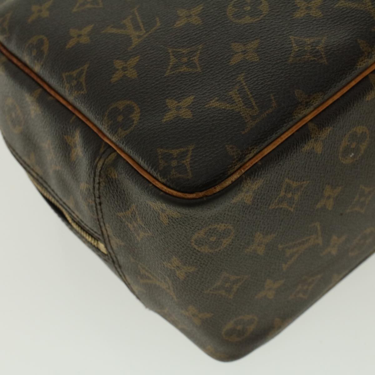 LOUIS VUITTON Monogram Deauville Hand Bag M47270 LV Auth 41073