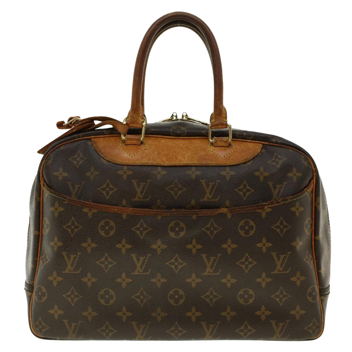 LOUIS VUITTON Monogram Deauville Hand Bag M47270 LV Auth 41073 - 0