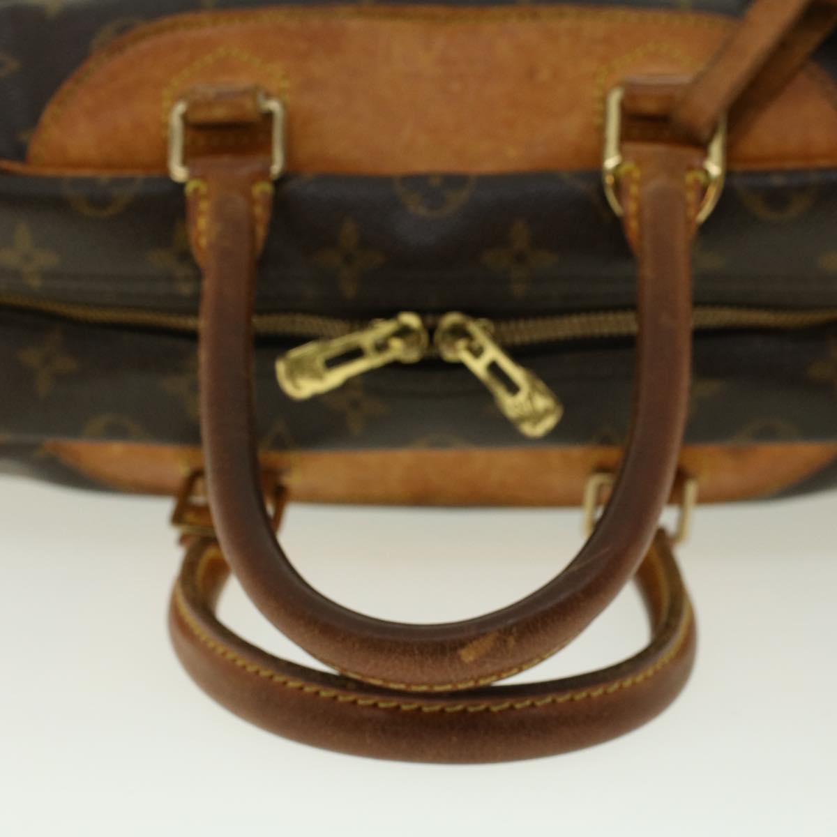 LOUIS VUITTON Monogram Deauville Hand Bag M47270 LV Auth 41073