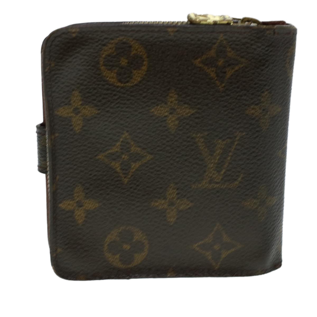 LOUIS VUITTON Monogram Compact Zip Wallet M61667 LV Auth 41079 - 0