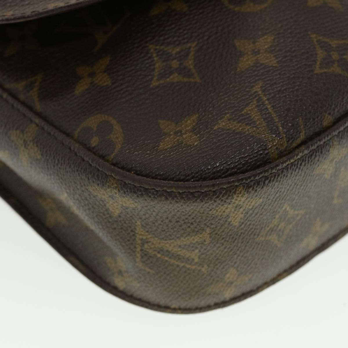 LOUIS VUITTON Monogram Saint Cloud GM Shoulder Bag M51242 LV Auth 41083