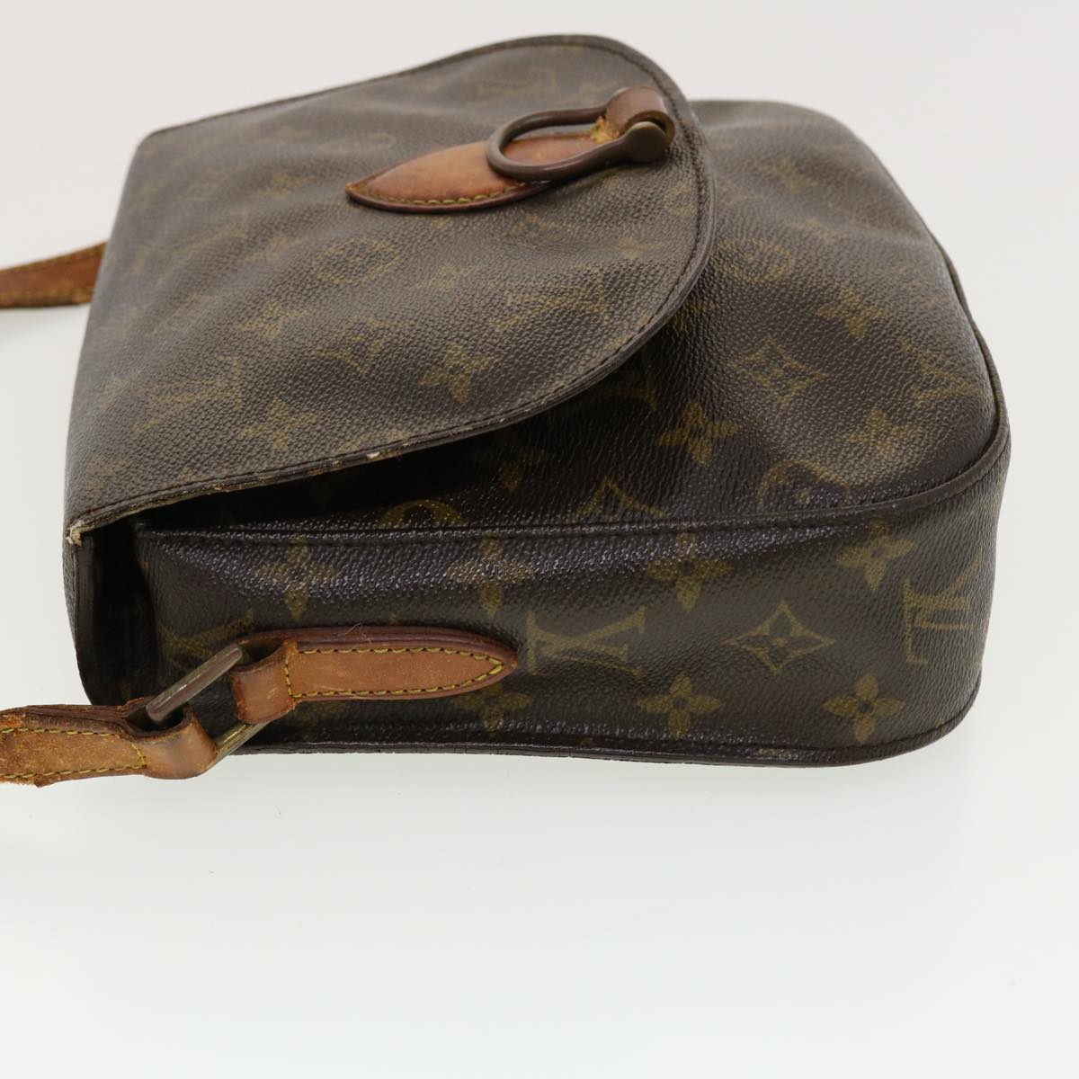 LOUIS VUITTON Monogram Saint Cloud GM Shoulder Bag M51242 LV Auth 41083