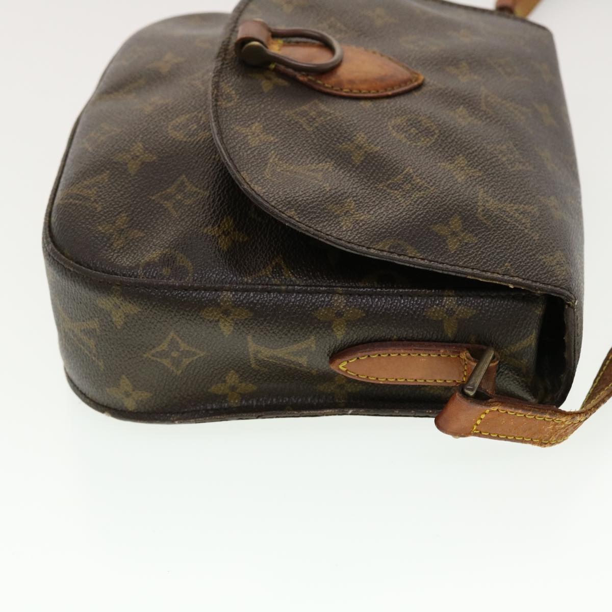 LOUIS VUITTON Monogram Saint Cloud GM Shoulder Bag M51242 LV Auth 41083