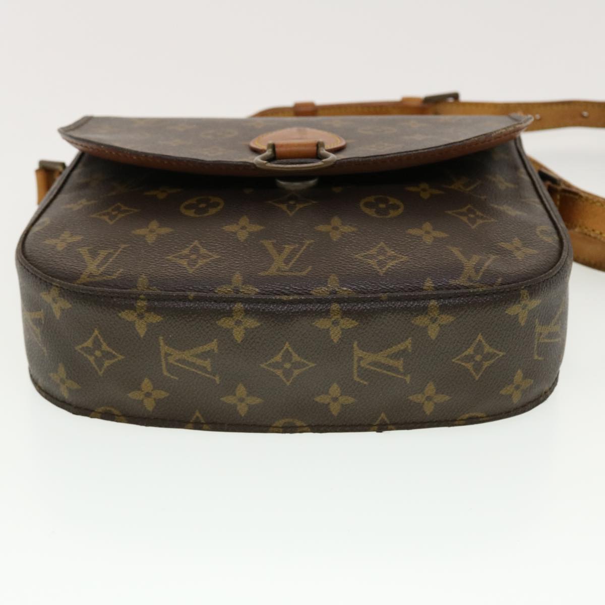 LOUIS VUITTON Monogram Saint Cloud GM Shoulder Bag M51242 LV Auth 41087