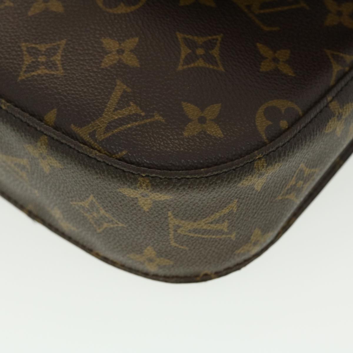 LOUIS VUITTON Monogram Saint Cloud GM Shoulder Bag M51242 LV Auth 41087