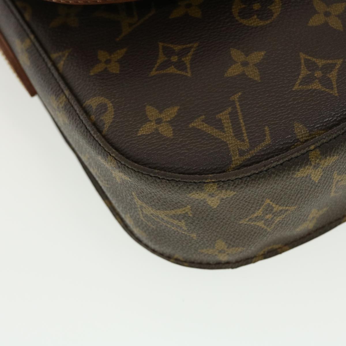 LOUIS VUITTON Monogram Saint Cloud GM Shoulder Bag M51242 LV Auth 41087