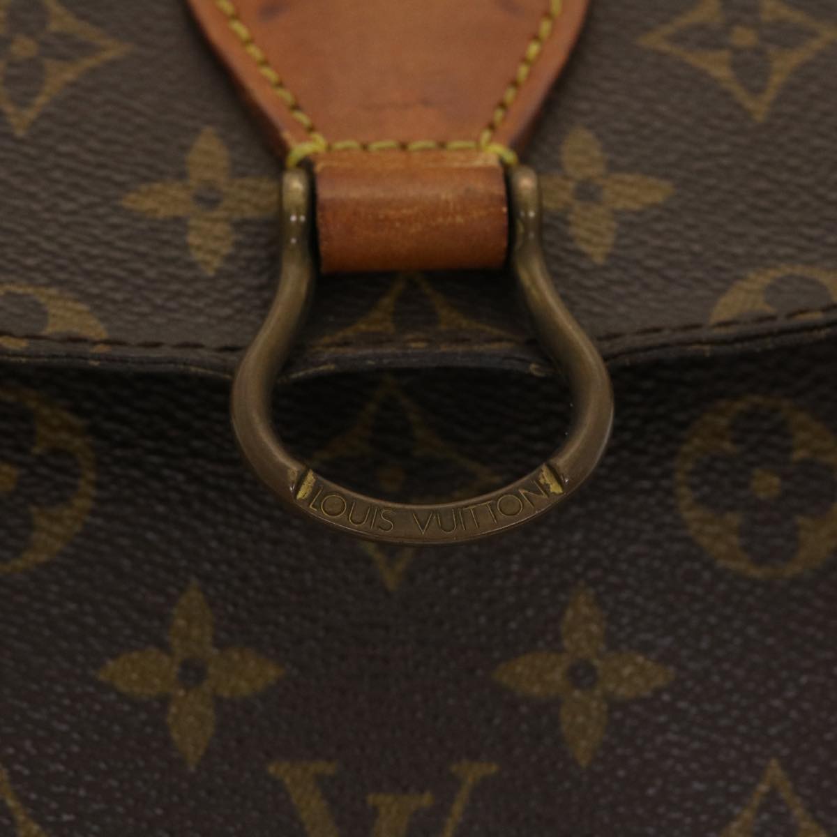 LOUIS VUITTON Monogram Saint Cloud GM Shoulder Bag M51242 LV Auth 41087