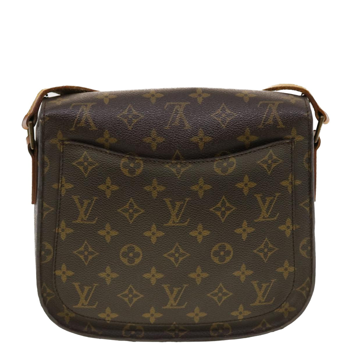 LOUIS VUITTON Monogram Saint Cloud GM Shoulder Bag M51242 LV Auth 41087