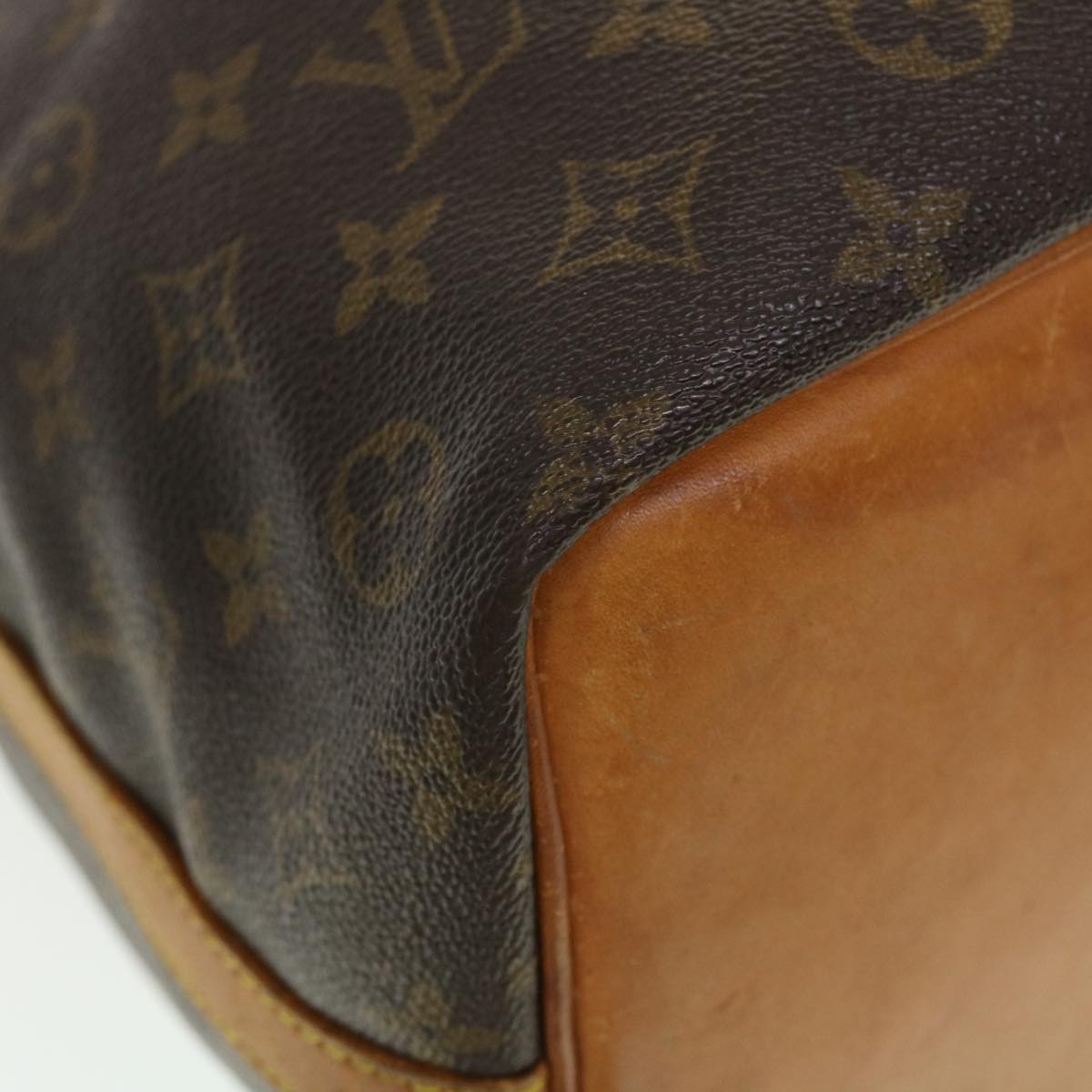 LOUIS VUITTON Monogram Petit Noe Shoulder Bag M42226 LV Auth 41088