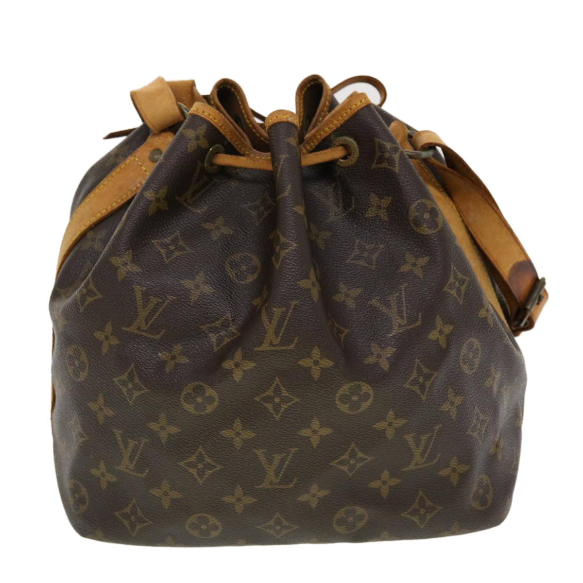 LOUIS VUITTON Monogram Petit Noe Shoulder Bag M42226 LV Auth 41088 - 0