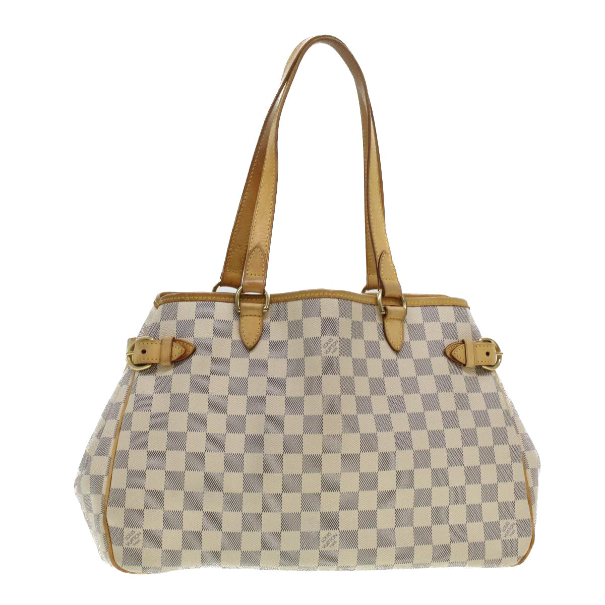 LOUIS VUITTON Damier Azur Batignolles Horizontal Tote Bag N48172 LV Auth 41106