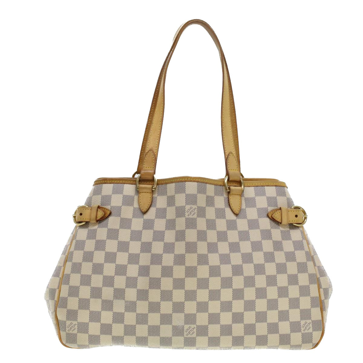 LOUIS VUITTON Damier Azur Batignolles Horizontal Tote Bag N48172 LV Auth 41106