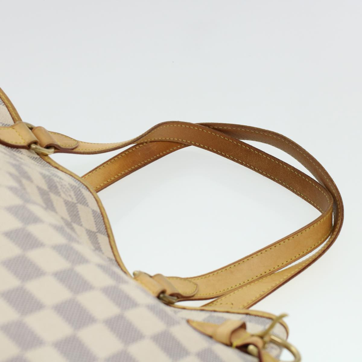 LOUIS VUITTON Damier Azur Batignolles Horizontal Tote Bag N48172 LV Auth 41106