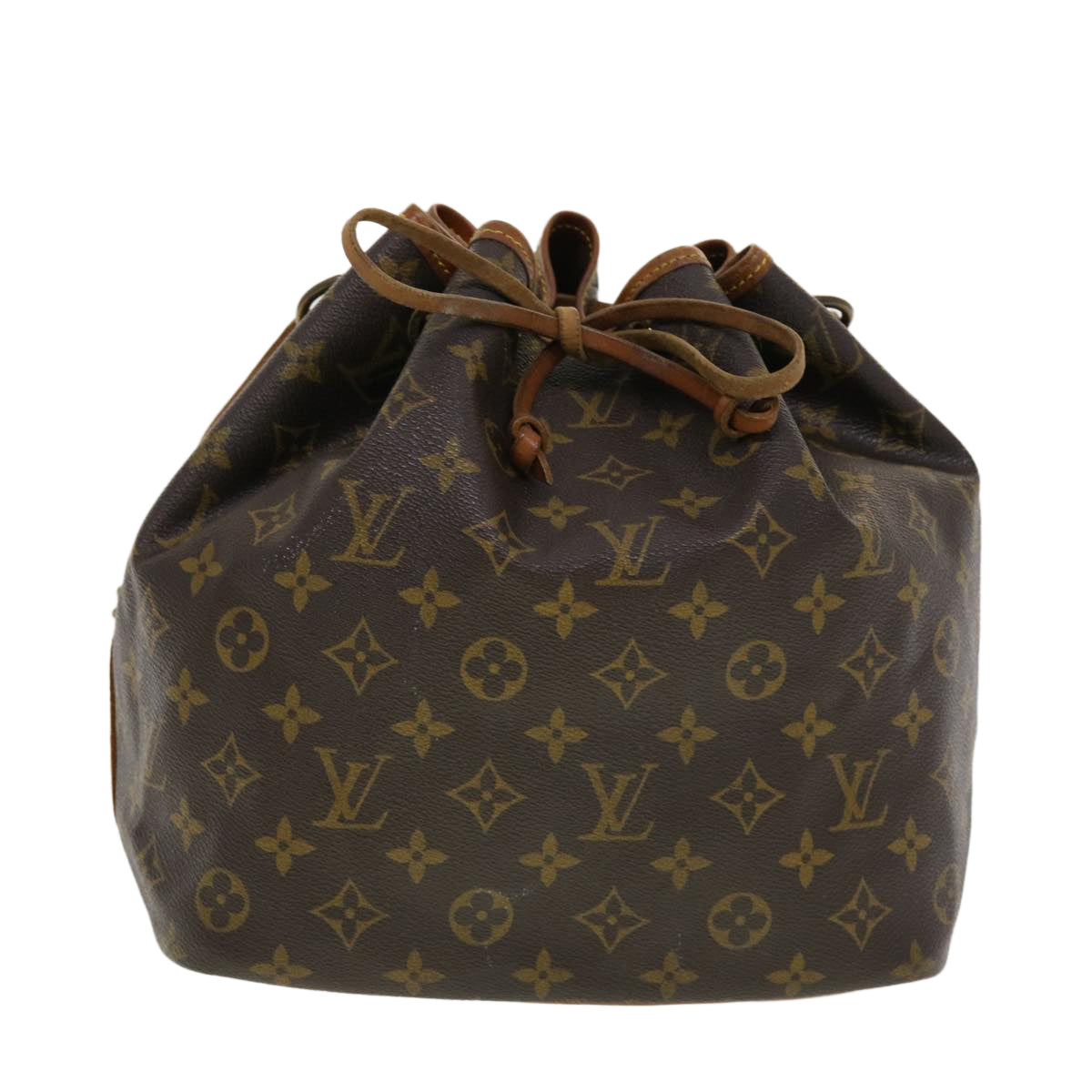 LOUIS VUITTON Monogram Petit Noe Shoulder Bag M42226 LV Auth 41117