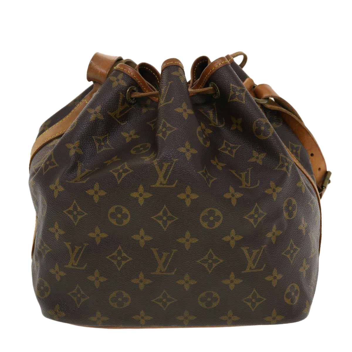 LOUIS VUITTON Monogram Petit Noe Shoulder Bag M42226 LV Auth 41117