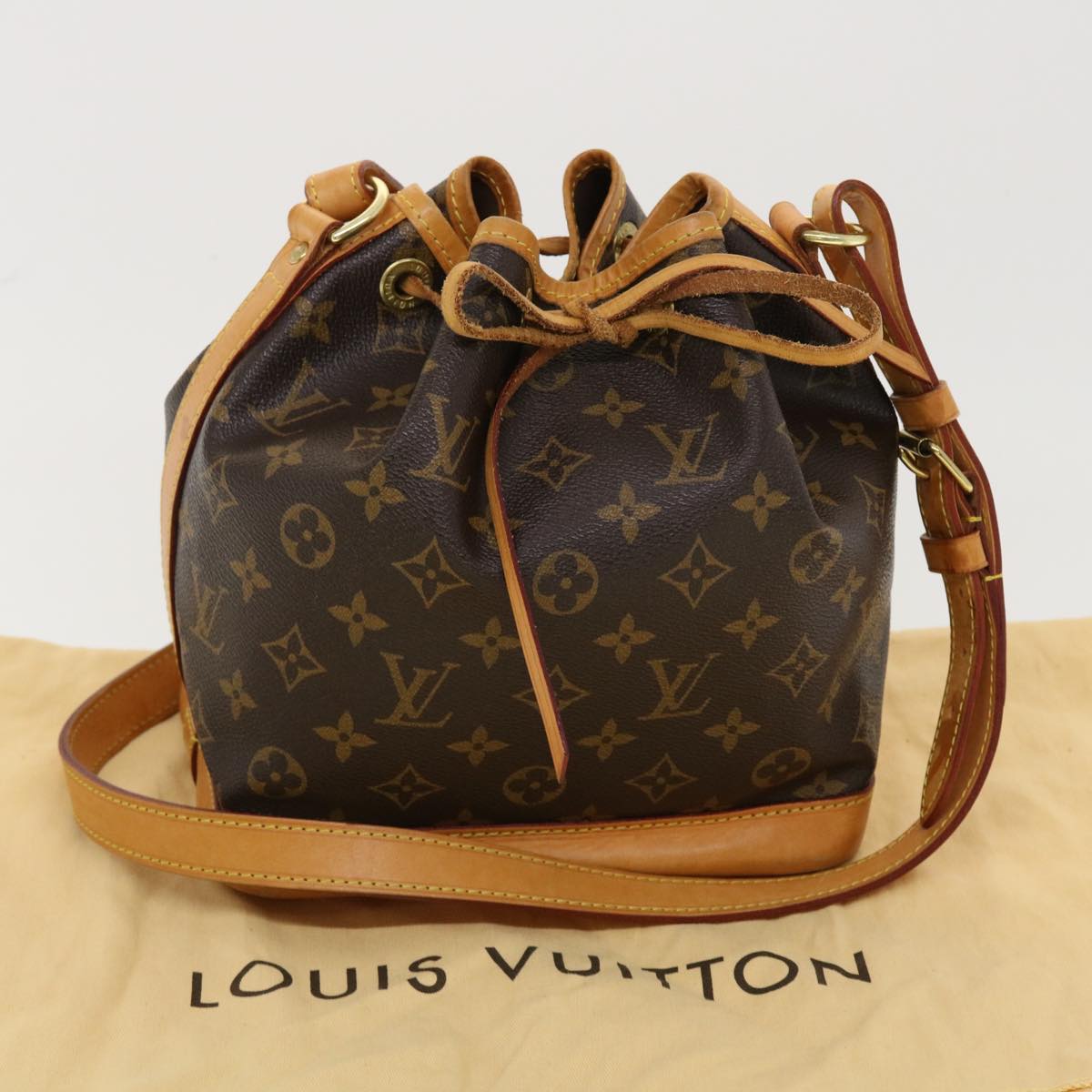 LOUIS VUITTON Monogram Noe BB Shoulder Bag M40817 LV Auth 41134