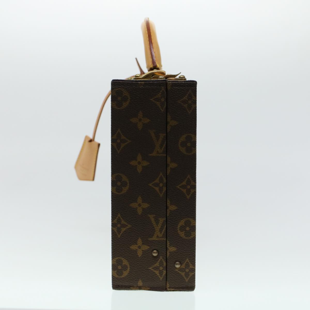 LOUIS VUITTON Monogram Casino Case Playing Cards Cube Game Dice SPO Auth 41140A