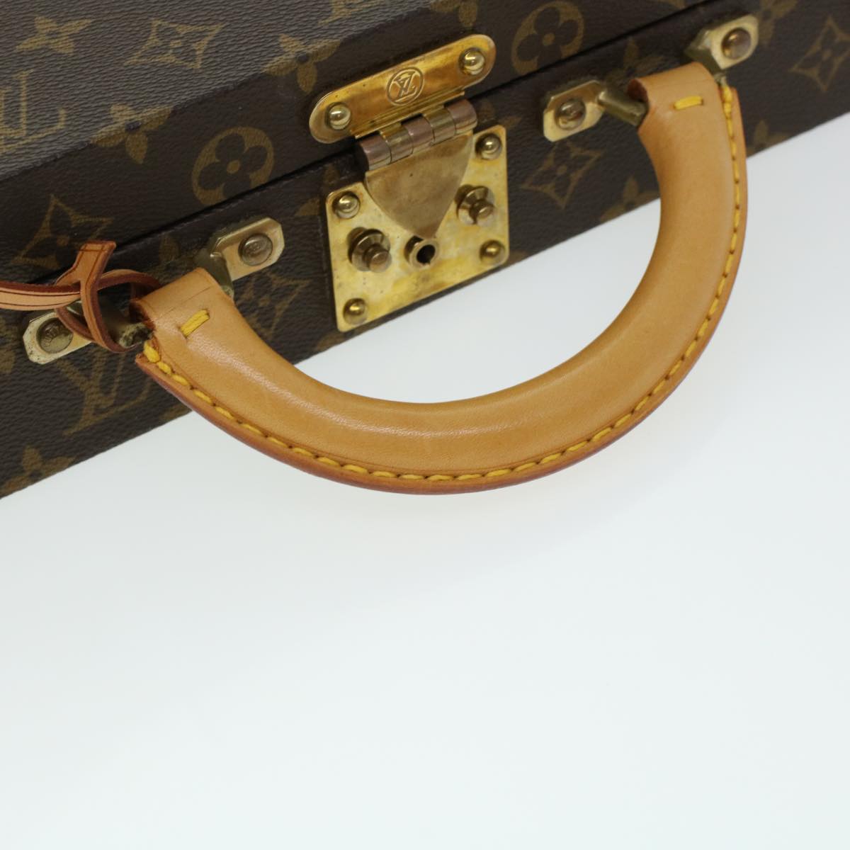 LOUIS VUITTON Monogram Casino Case Playing Cards Cube Game Dice SPO Auth 41140A