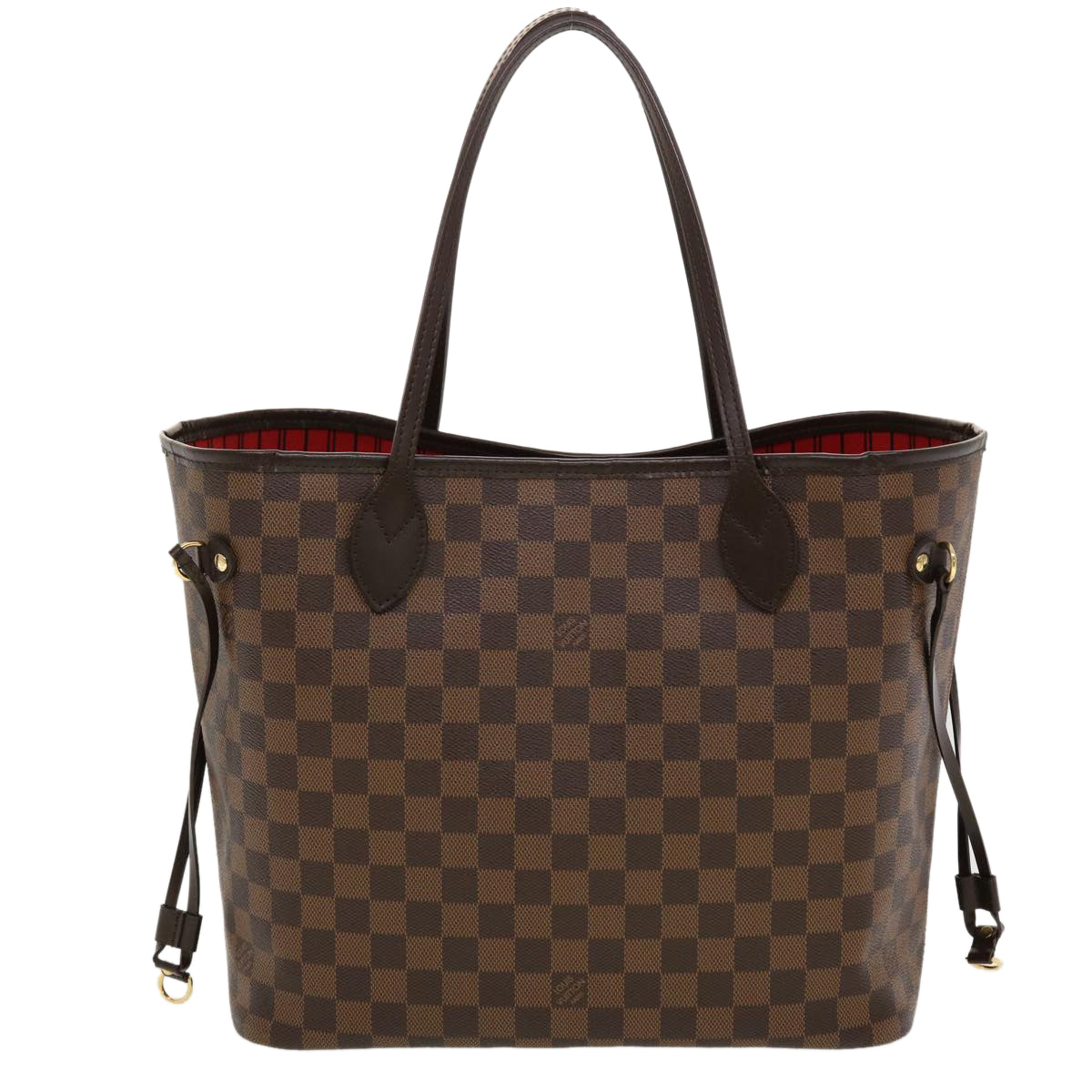 LOUIS VUITTON Damier Ebene Neverfull MM Tote Bag N51105 LV Auth 41150A - 0